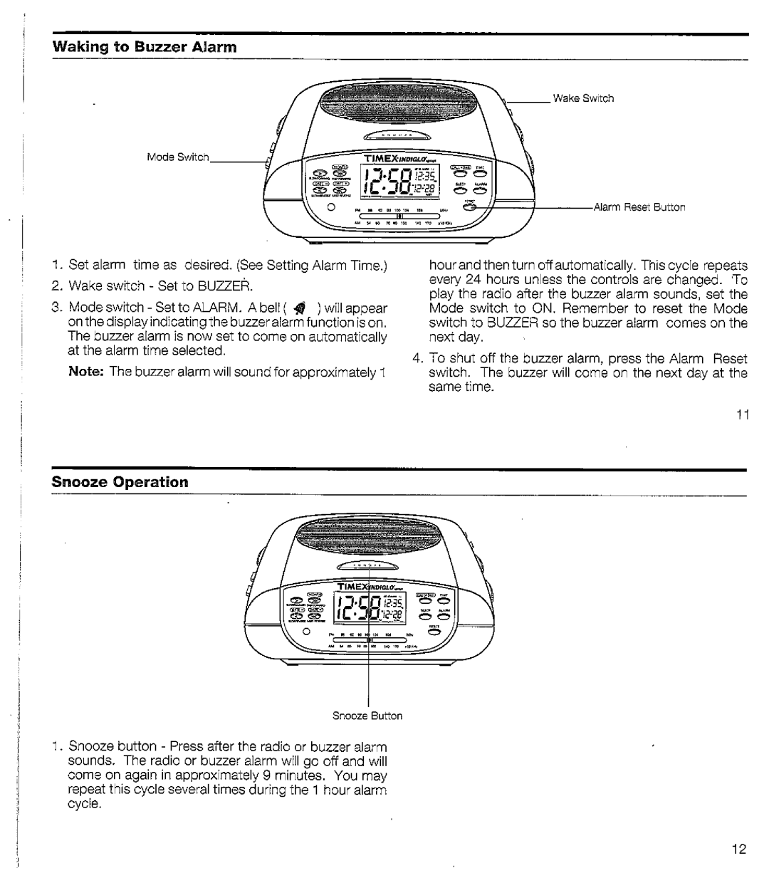 Timex T433 manual 