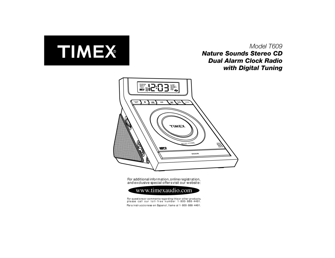 Timex manual Model T609 