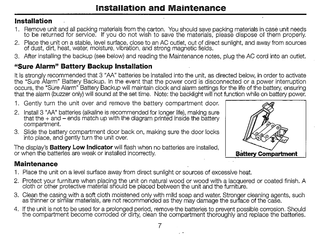 Timex T625B manual 