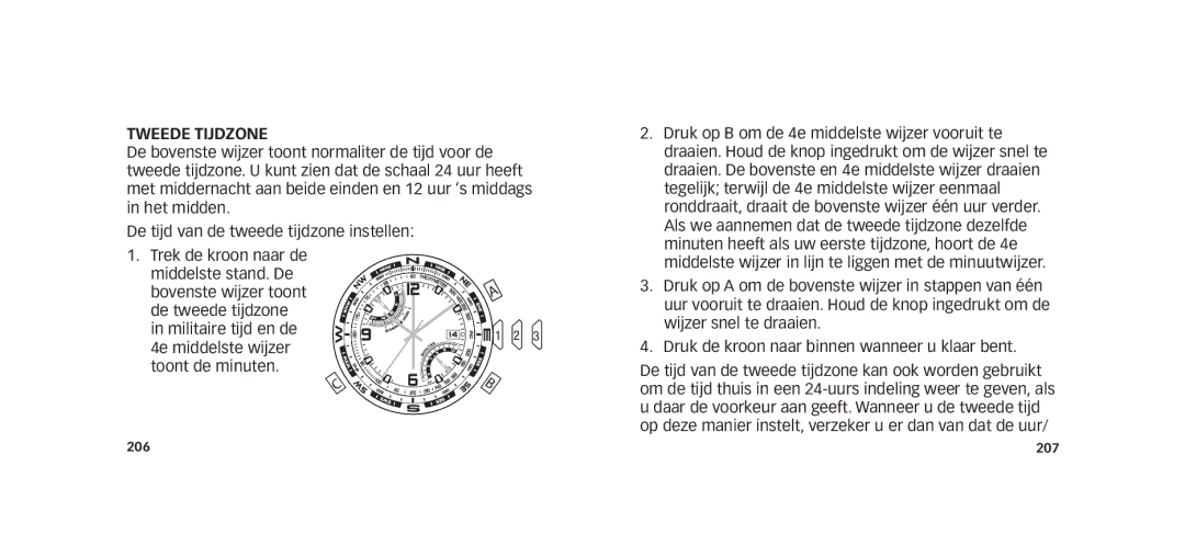 Timex W273 EU1 355-095009-02 manual 206 207 