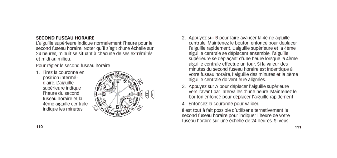 Timex W273 EU1 355-095009-02 manual 110 111 