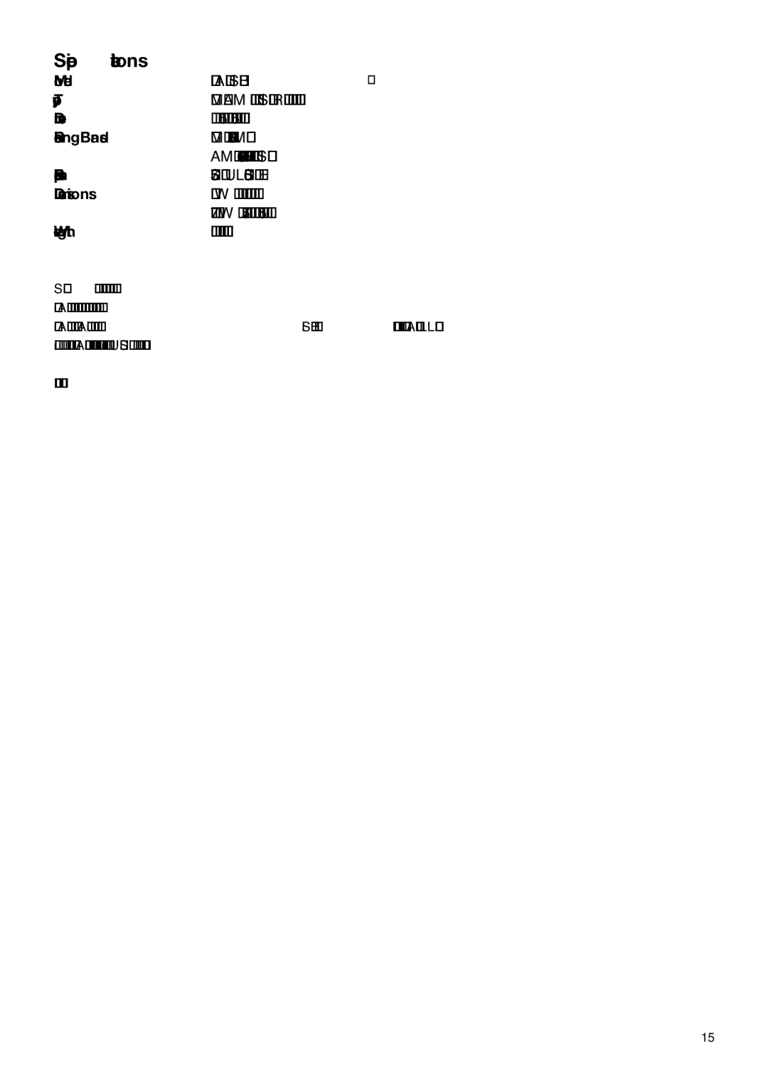 Tivoli Audio ISONGBOOK owner manual Speciﬁcations, Weight 