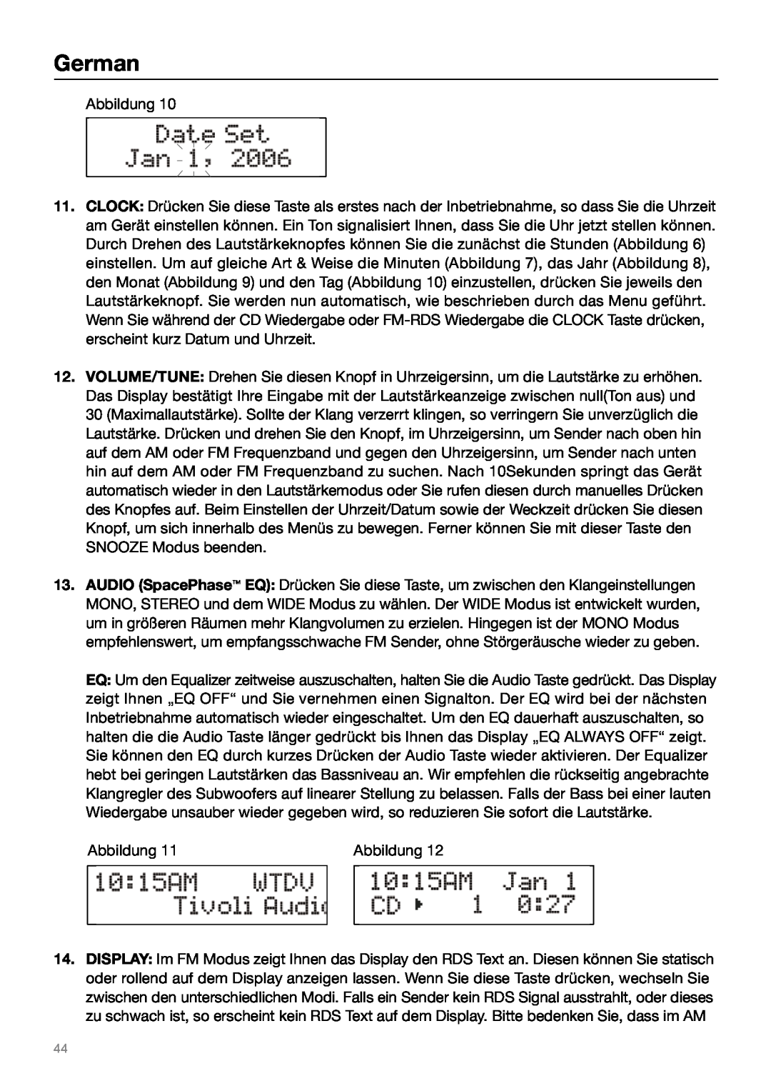Tivoli Audio MUSIC SYSTEM owner manual German, Abbildung 