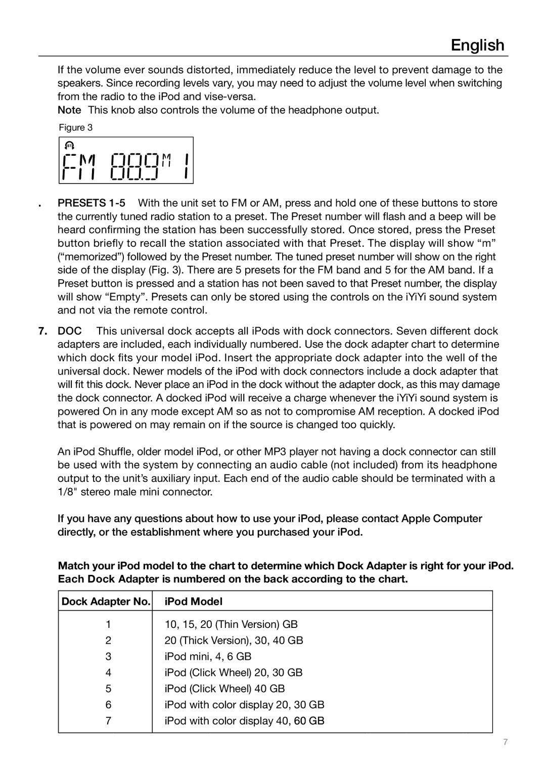 Tivoli Audio Sound System owner manual English 