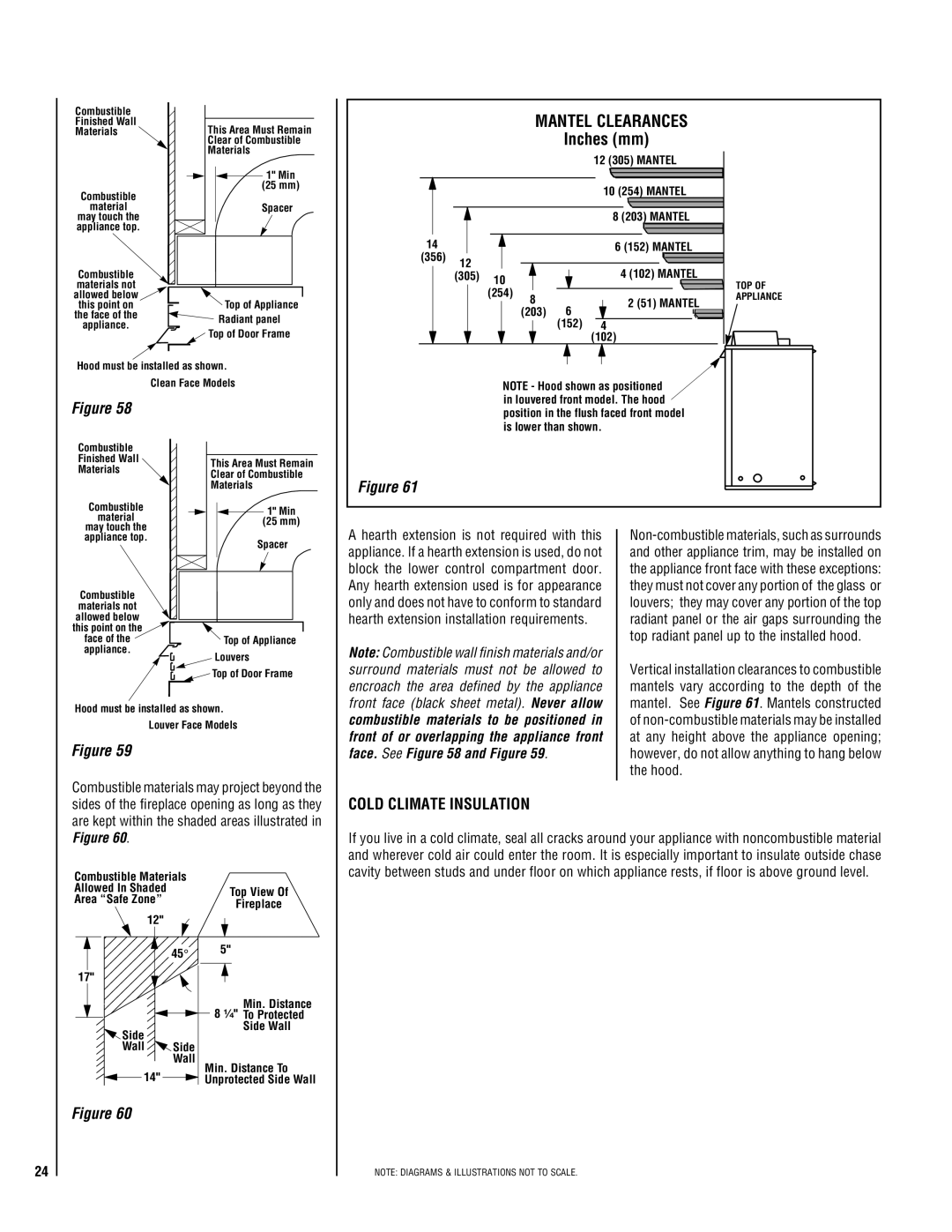 TOA Electronics 600 installation instructions Cold Climate Insulation 