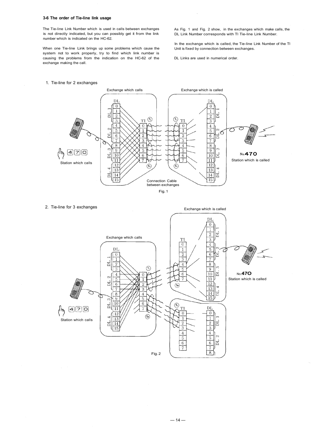 TOA Electronics CP-63 manual Tie-line for 3 exchanges 