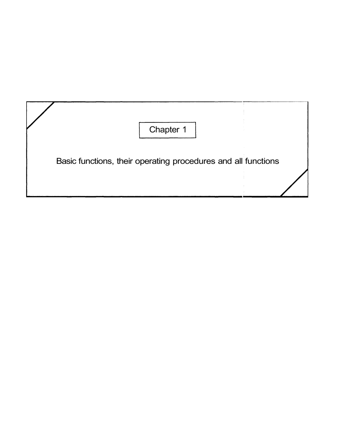 TOA Electronics CP-66 operating instructions Chapter 