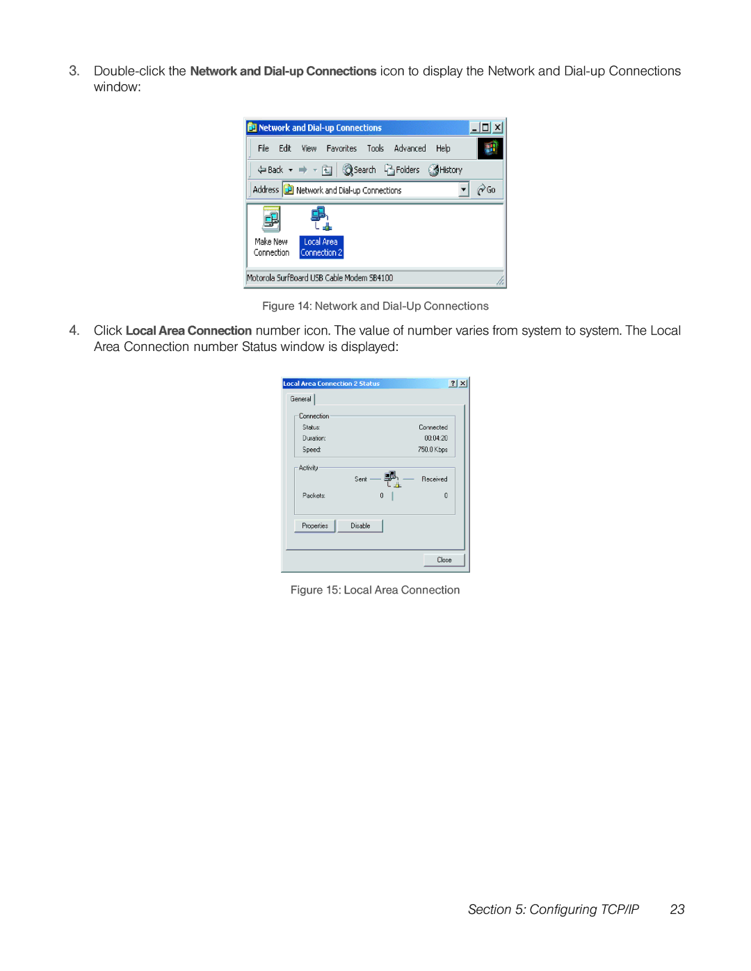 TOA Electronics CPEI 25150 manual Network and Dial-Up Connections 