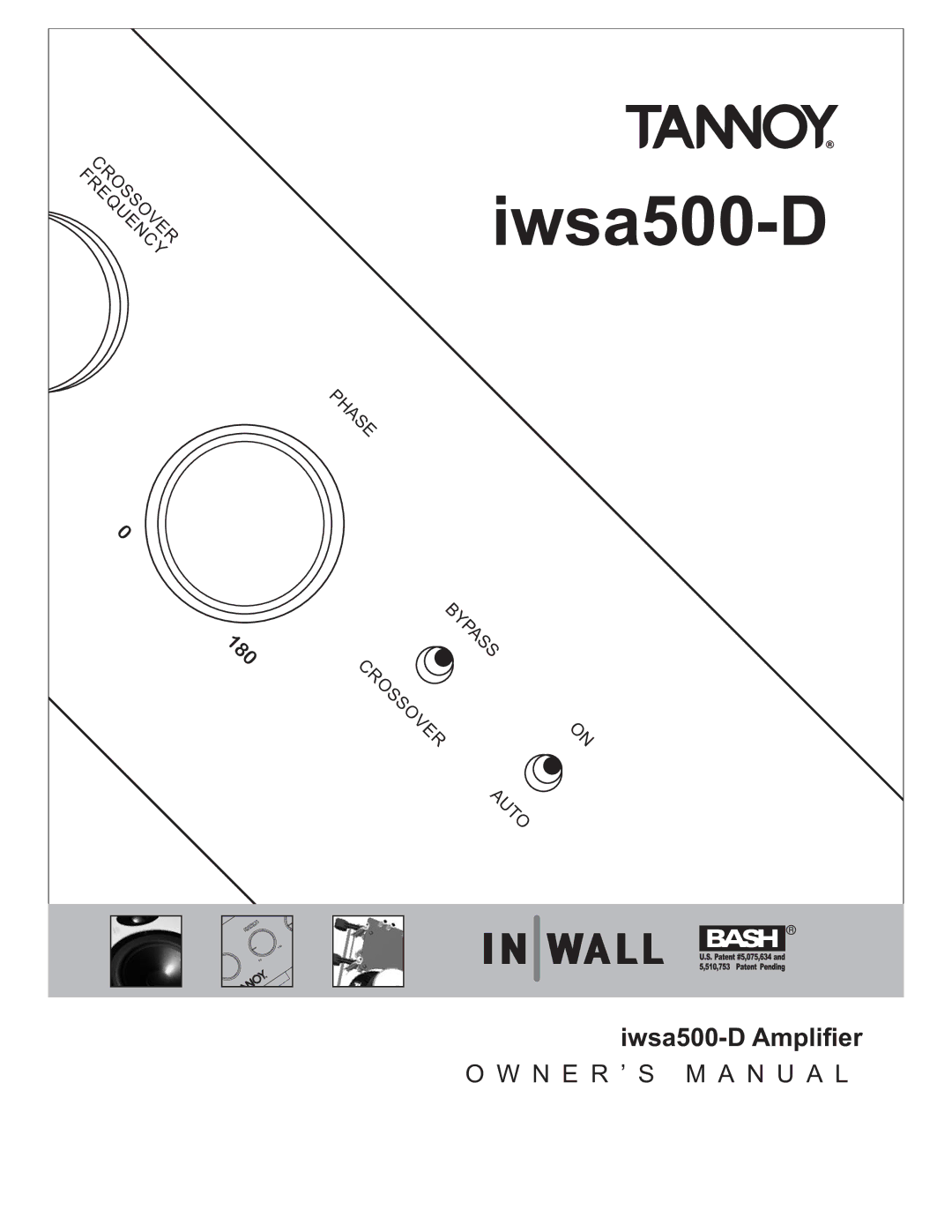 TOA Electronics IWSA500-D owner manual Iwsa500-D 