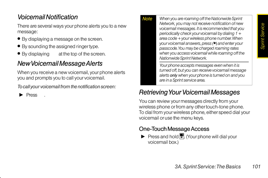 TOA Electronics SCP2700KBL, SCP-2700 Voicemail Notification, NewVoicemail MessageAlerts, RetrievingYourVoicemail Messages 