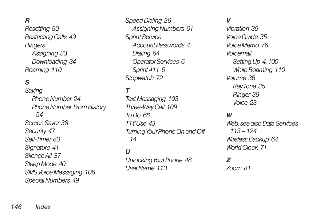 TOA Electronics SCP-2700, SCP2700KBL manual Web, see also Data Services 