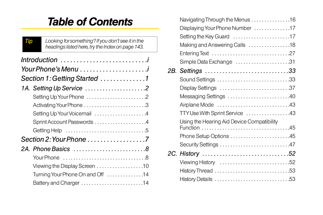 TOA Electronics SCP2700KBL, SCP-2700 manual Table of Contents 