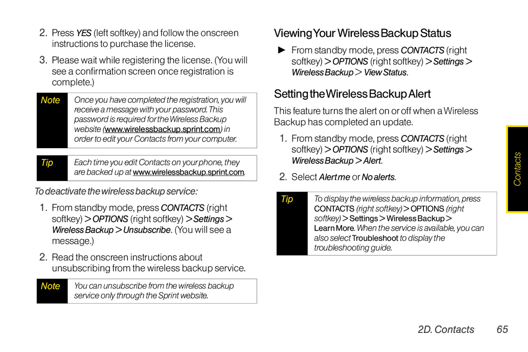 TOA Electronics SCP2700KBL, SCP-2700 manual ViewingYour Wireless Backup Status, Setting theWireless Backup Alert 