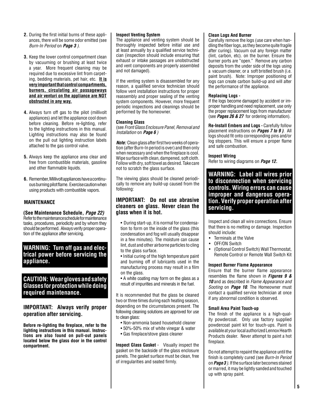 TOA Electronics SLDVT-35, SLDVT-40 See Maintenance Schedule, Important Always verify proper operation after servicing 