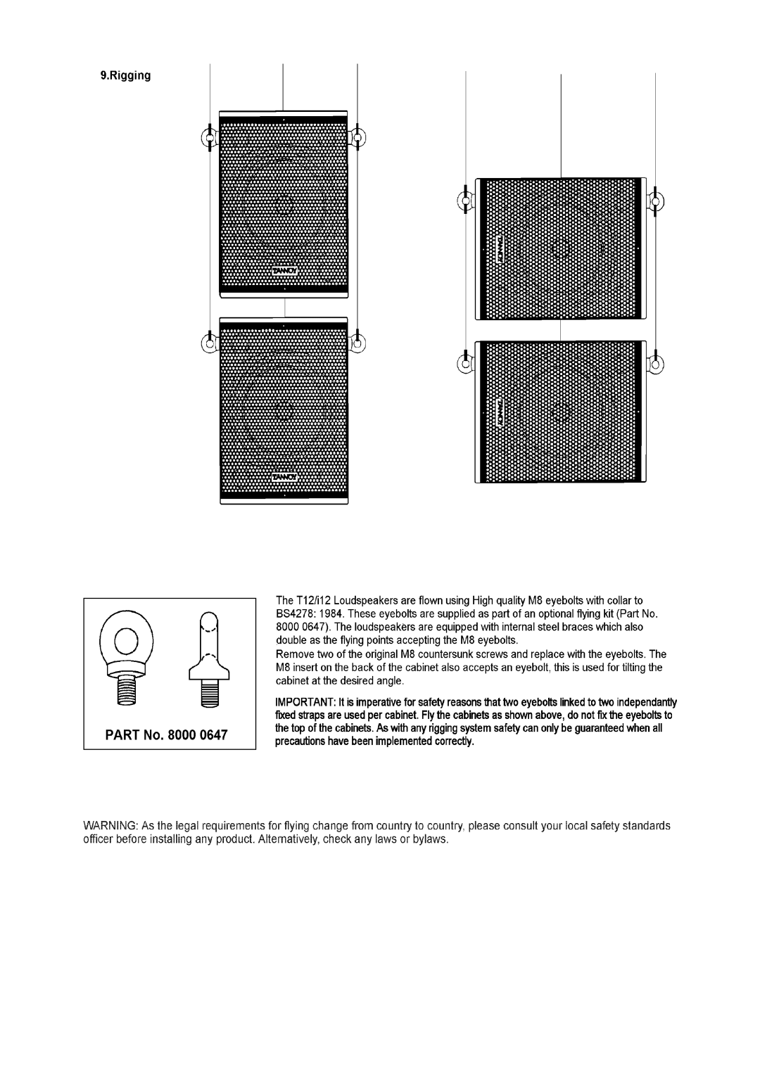 TOA Electronics T12, i12 user manual 