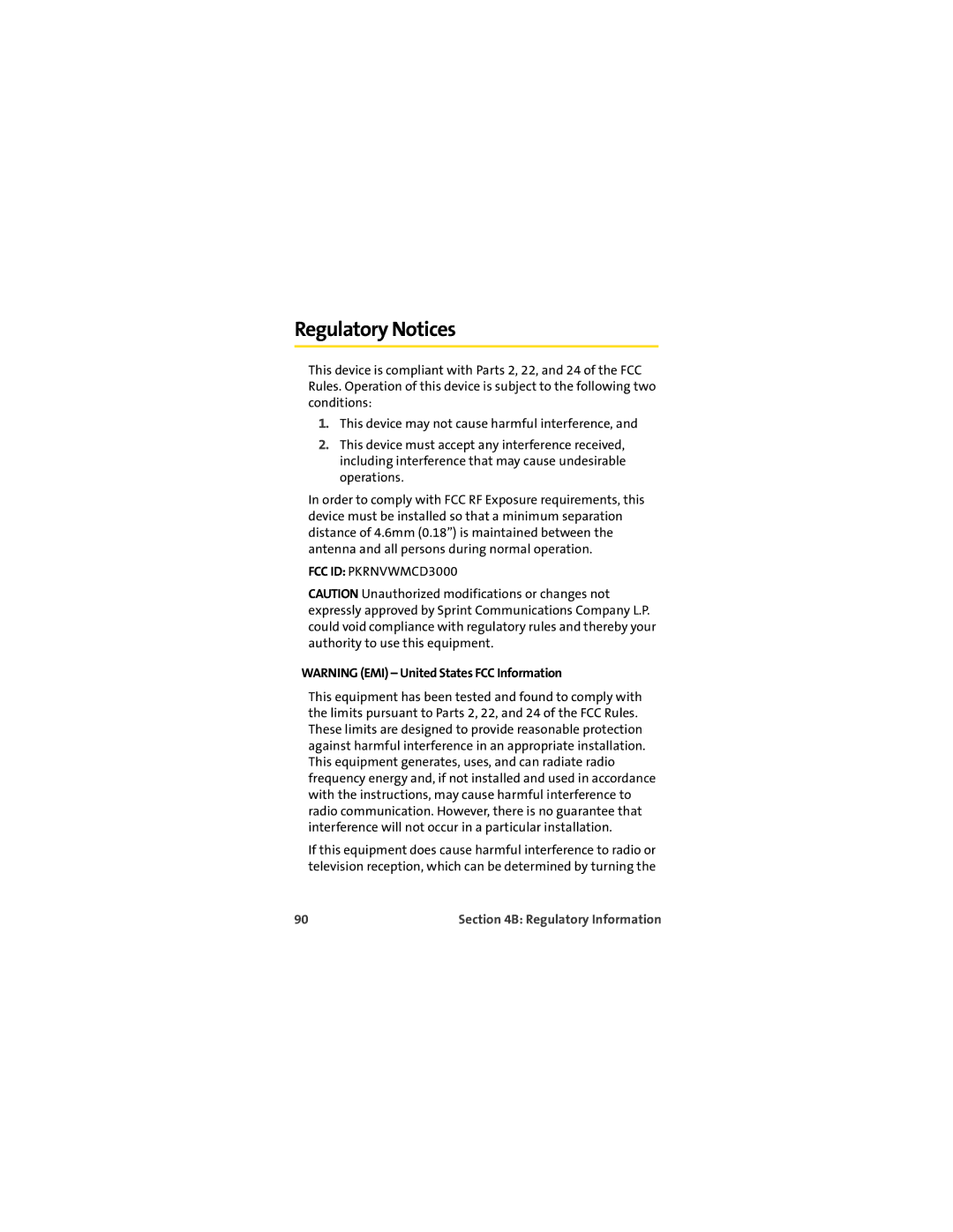 TOA Electronics U720 manual Regulatory Notices, FCC ID PKRNVWMCD3000 