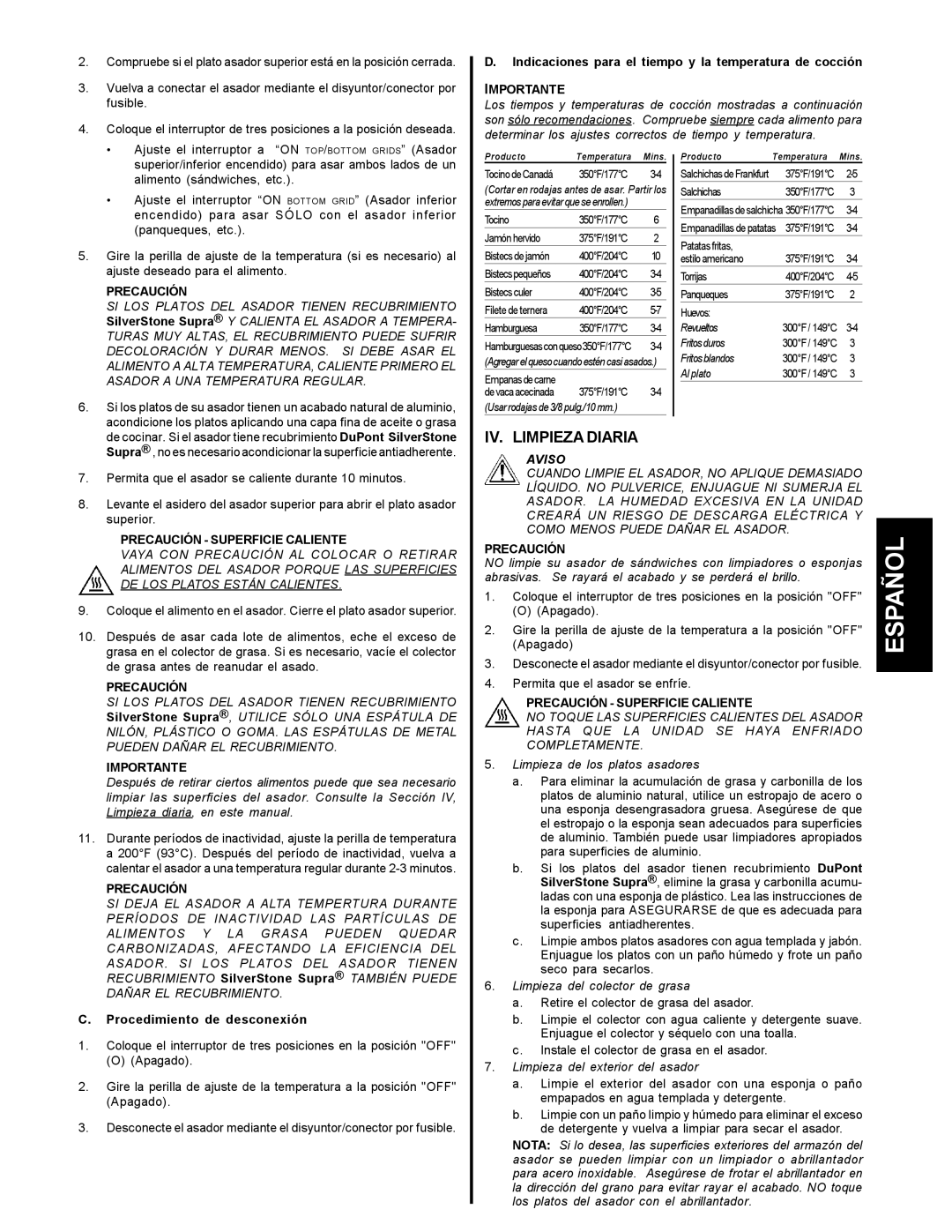 Toastmaster A710UP, A710LP, A710S, A710P manual   , $$,  ,  7 