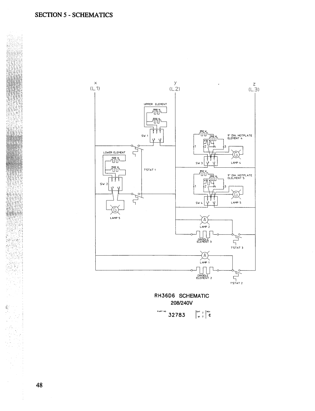 Toastmaster RH36, MH36, CO36 manual 