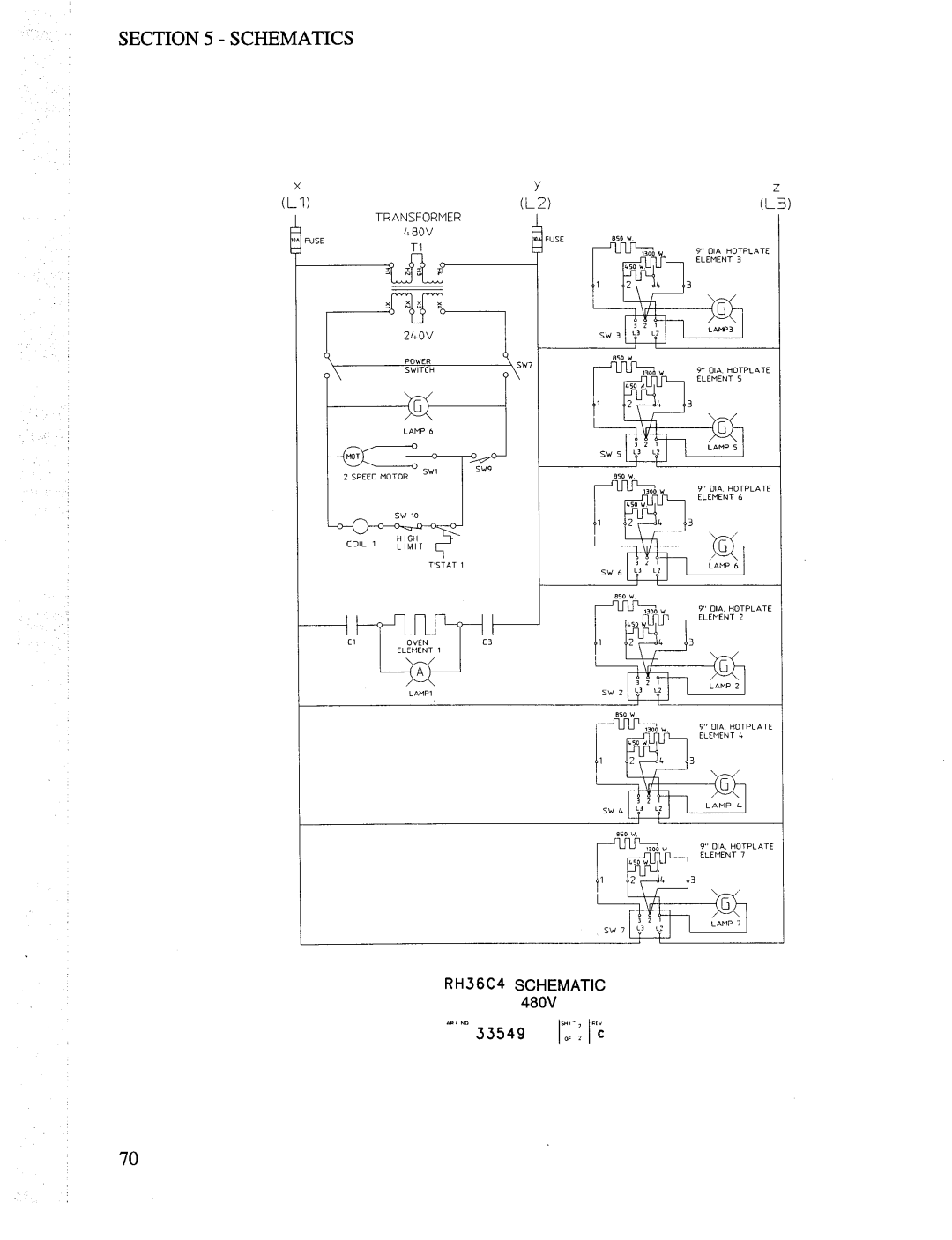 Toastmaster CO36, MH36, RH36 manual 