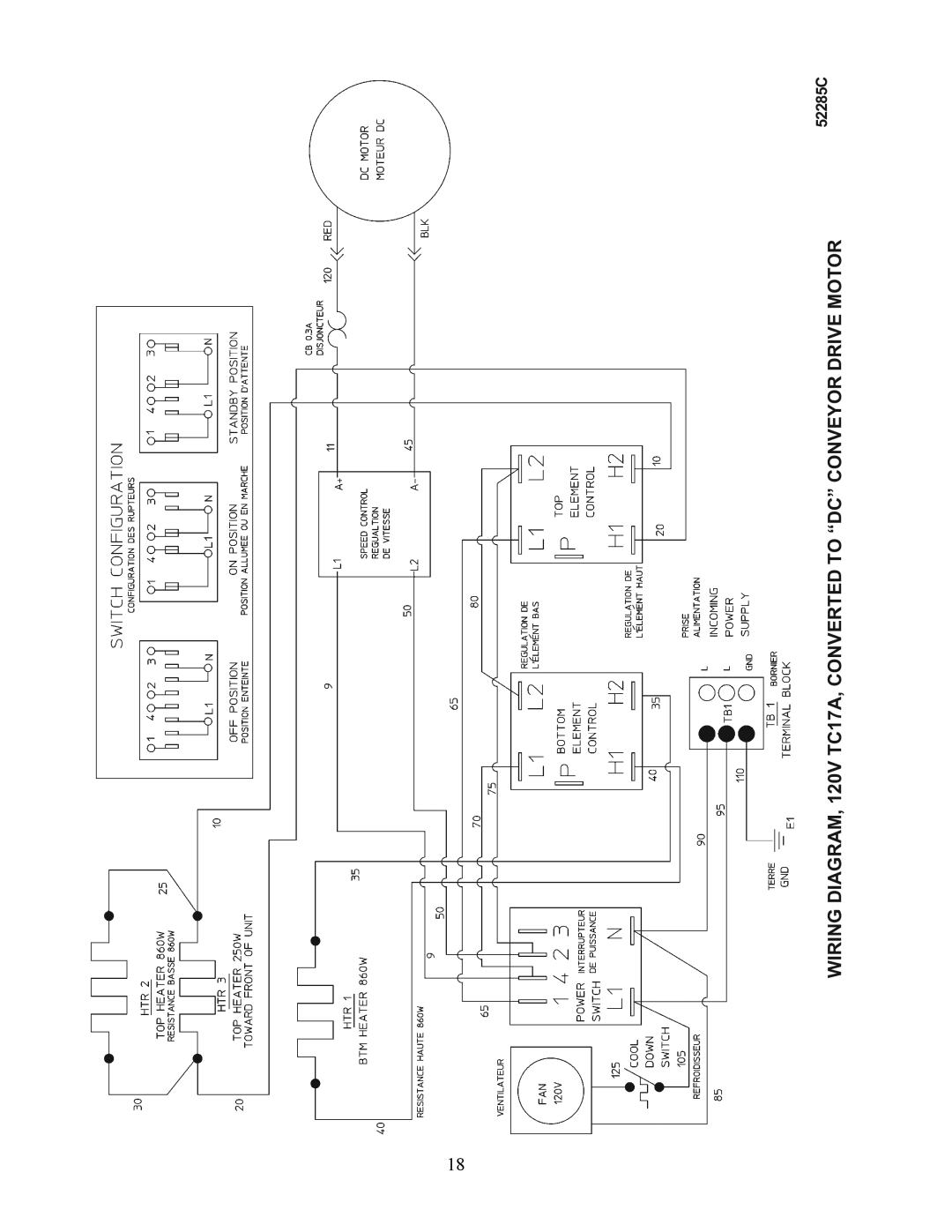 Toastmaster TC17A, TC21A manual 52285C 