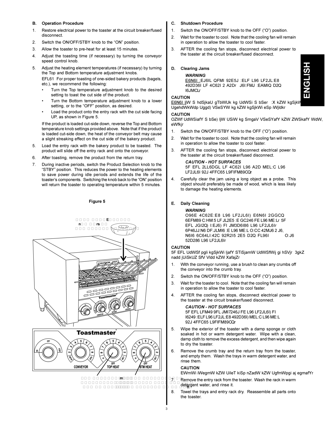 Toastmaster TC17D, TC21D manual 