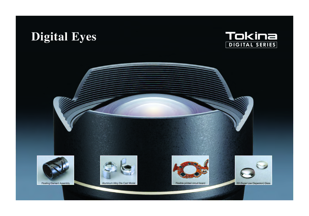 Tokina ATX840AFDC manual Digital Eyes 