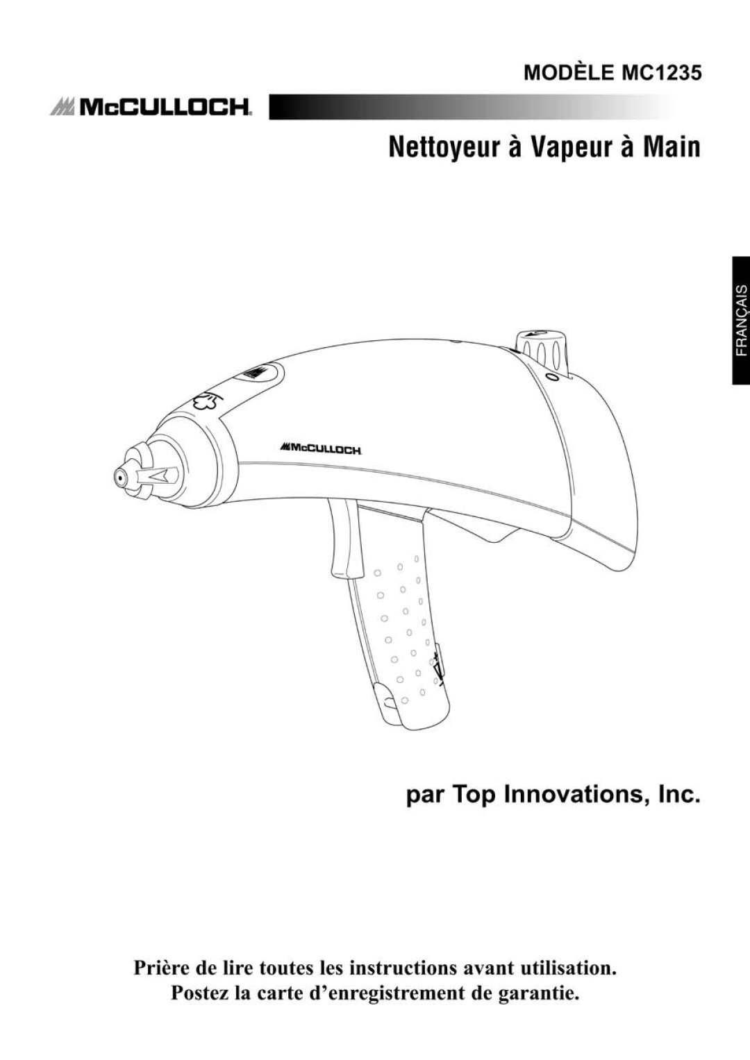 Top Innovations MC1235 manual 