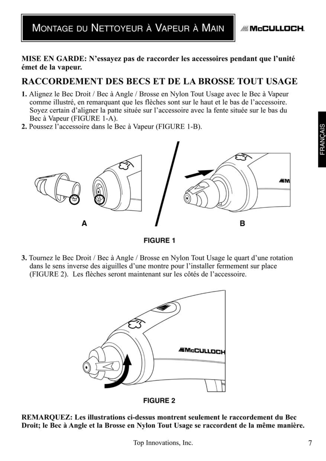 Top Innovations MC1235 manual 