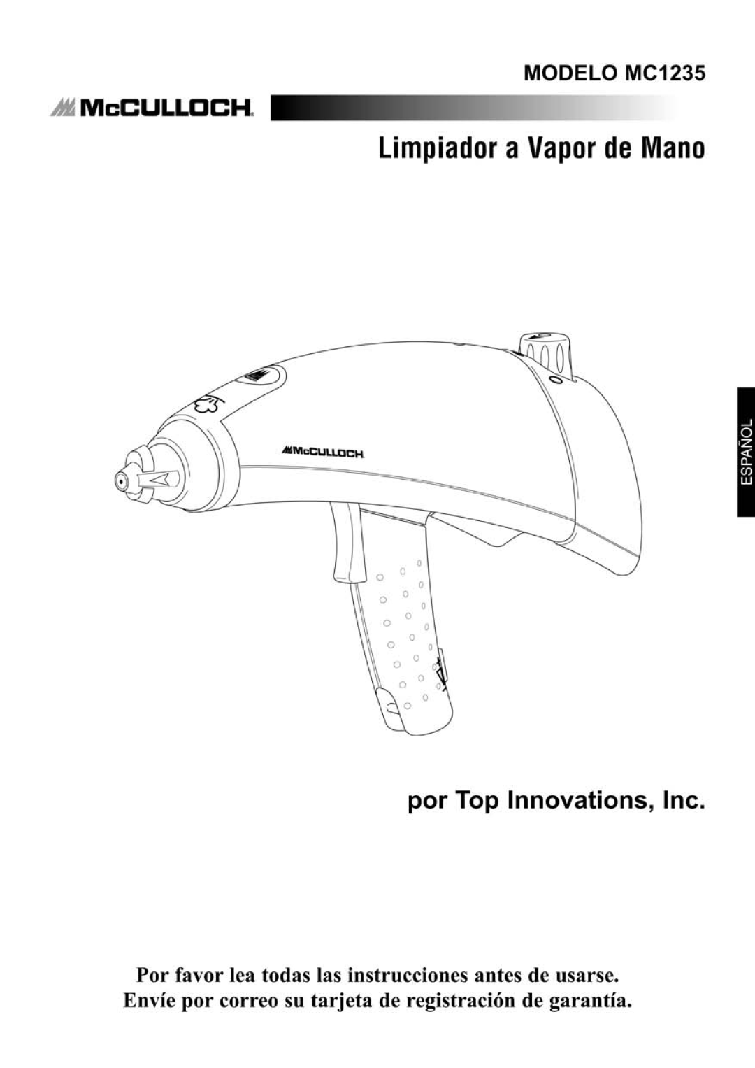 Top Innovations MC1235 manual 