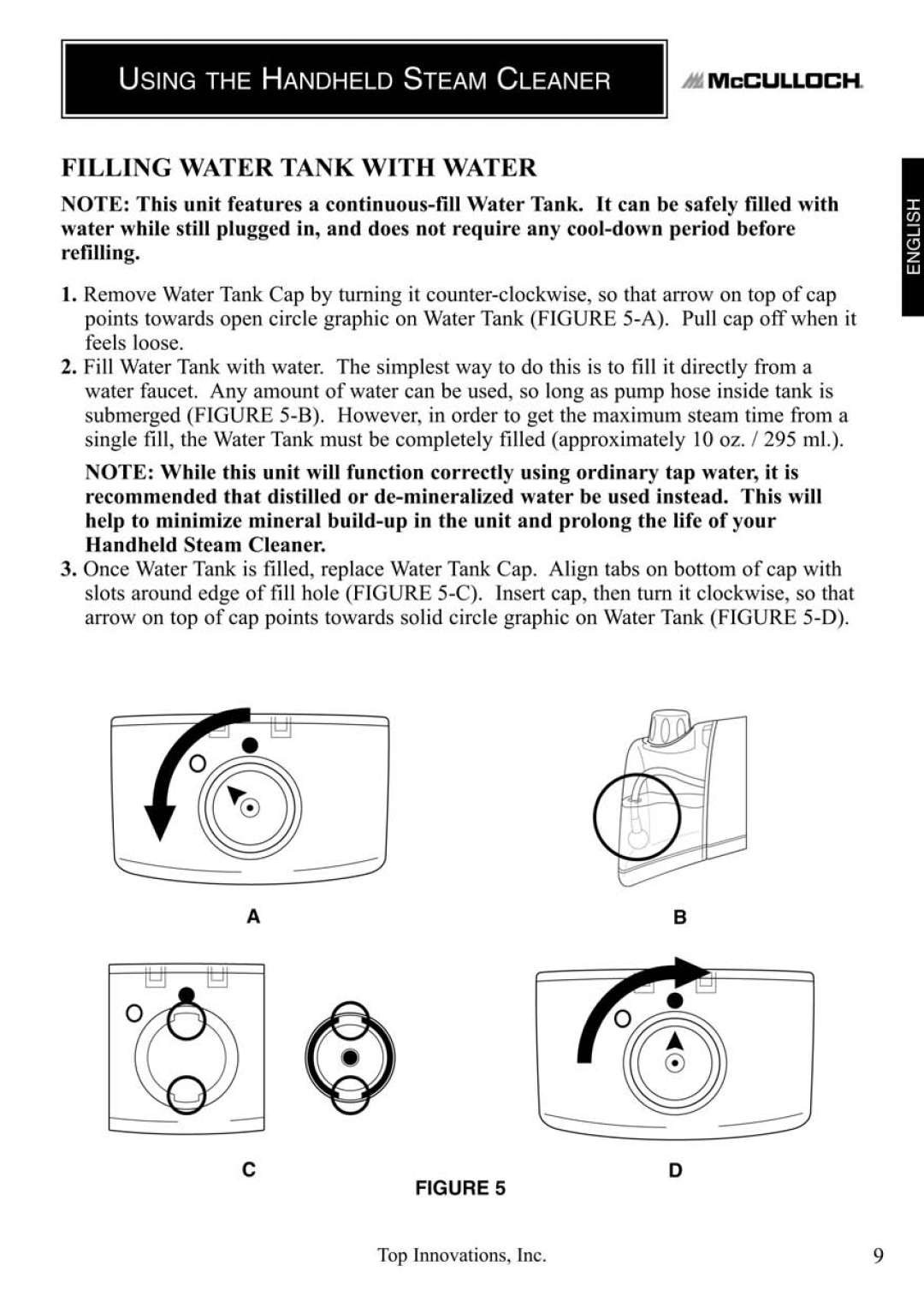 Top Innovations MC1235 manual 