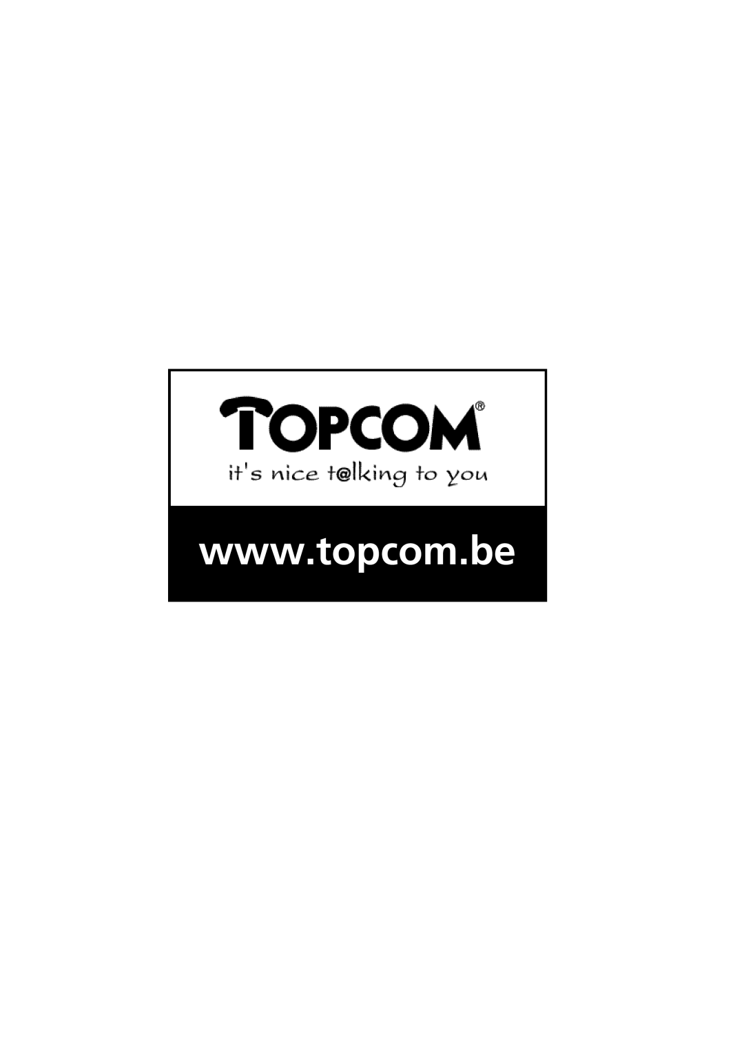 Topcom 1000 manual 