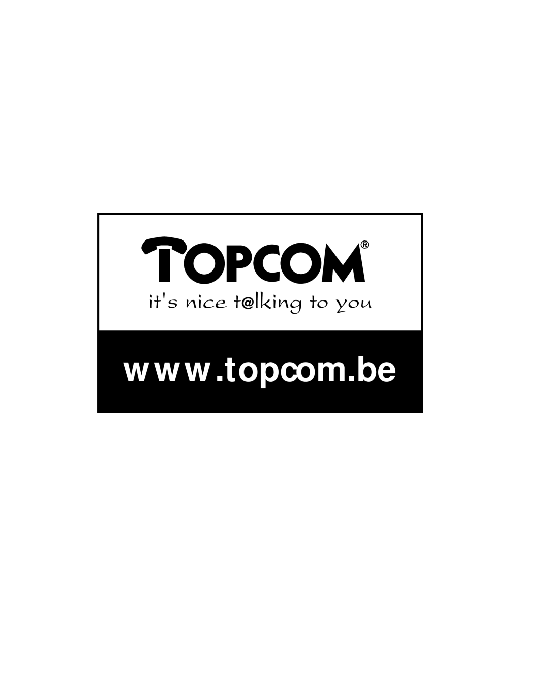 Topcom 1200, 1210 manual 