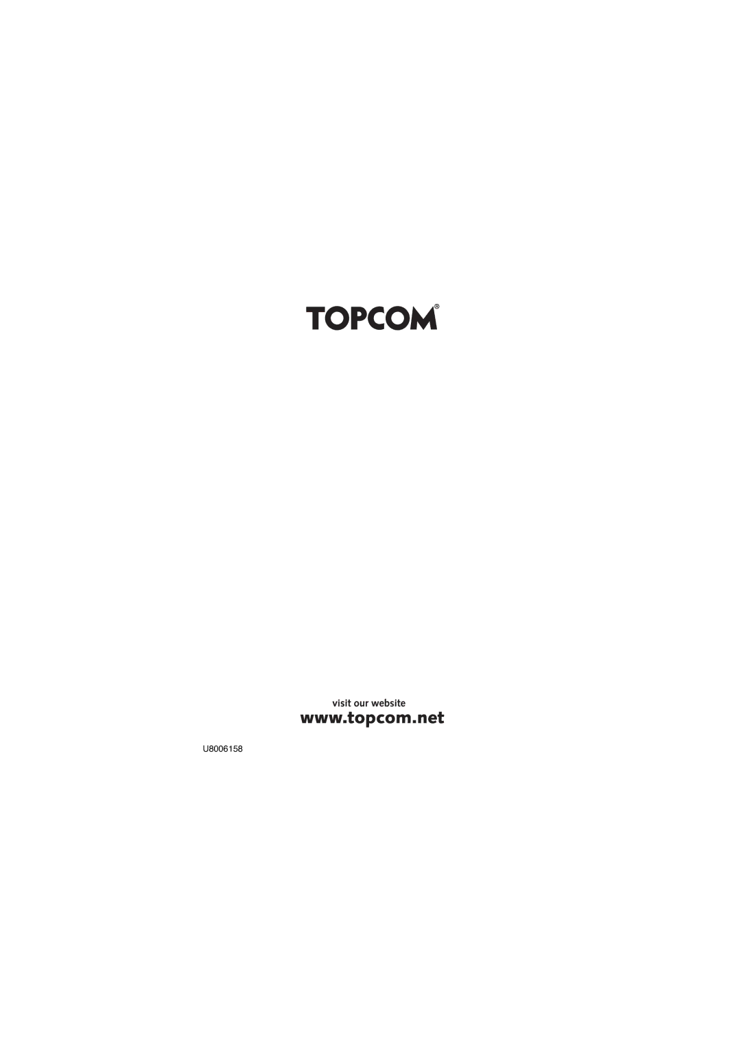 Topcom 128 manual U8006158 