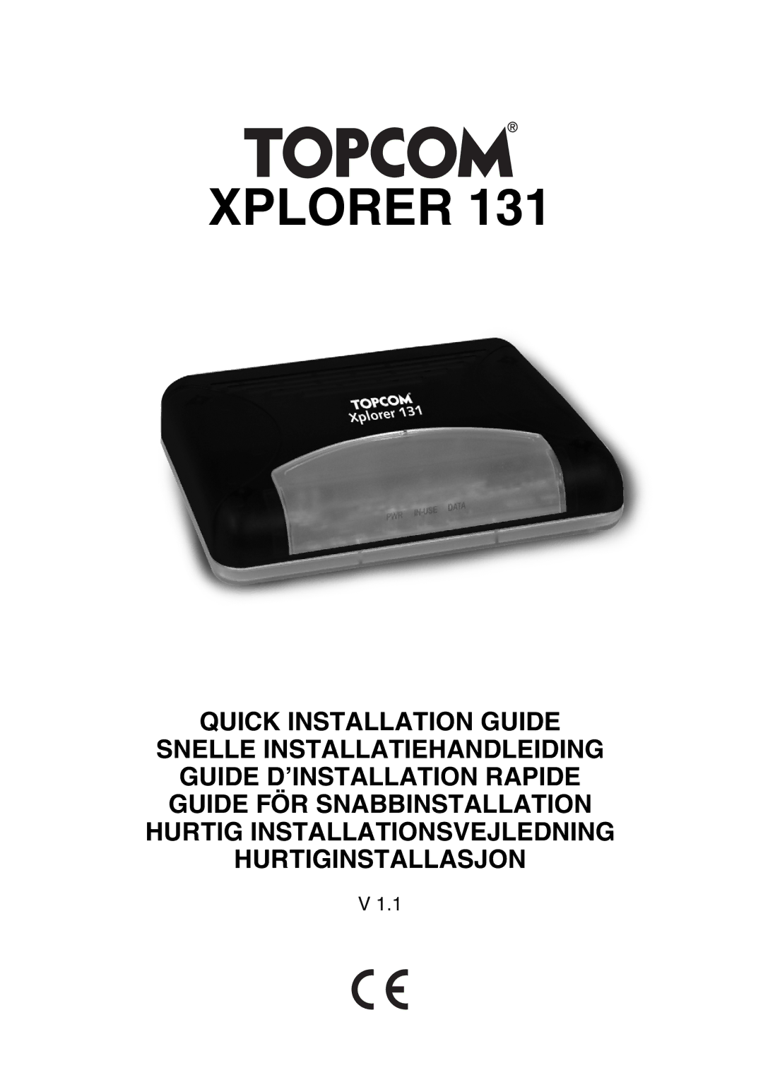 Topcom 136 manual Xplorer 