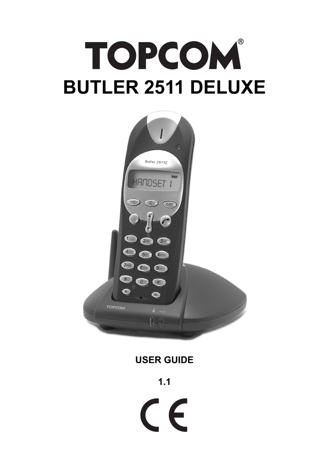 Topcom manual Butler 2511 Deluxe 