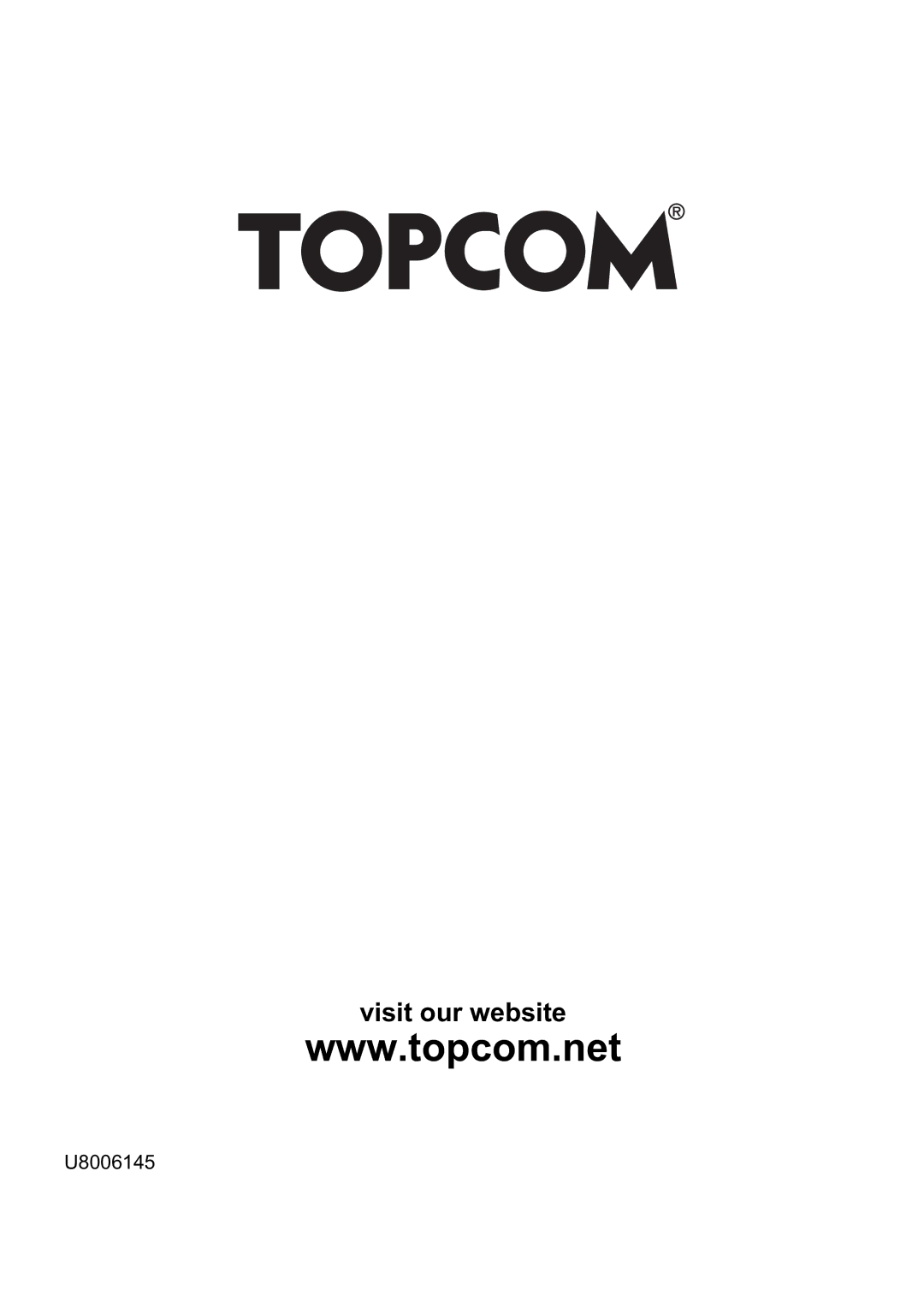 Topcom 2511 manual Visit our website 