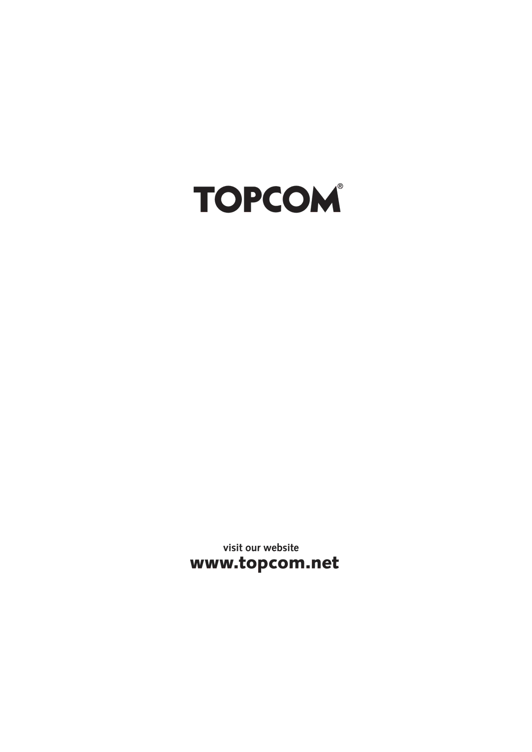 Topcom 2551 Deluxe manual 