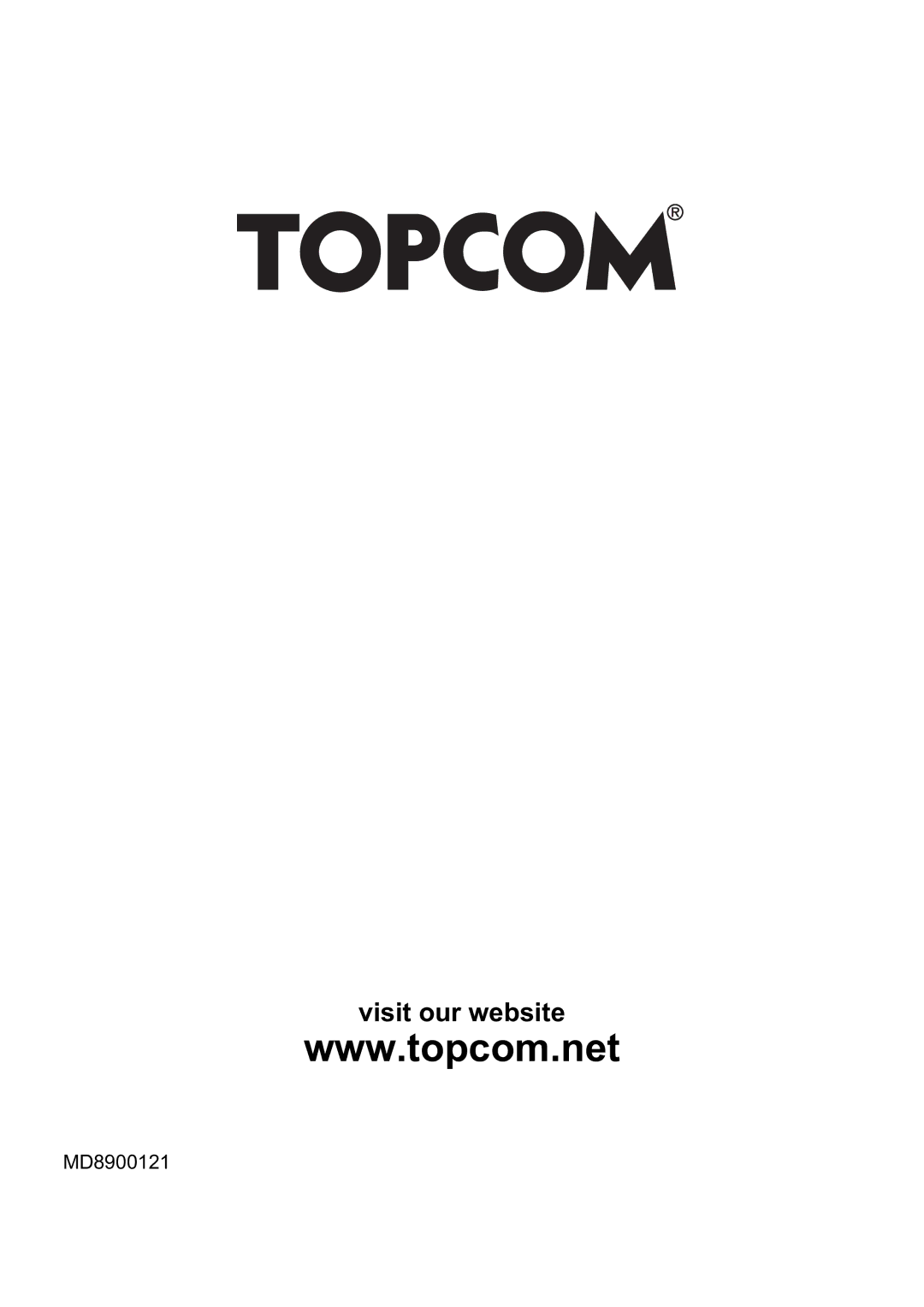 Topcom 3800 manual do utilizador Visit our website 