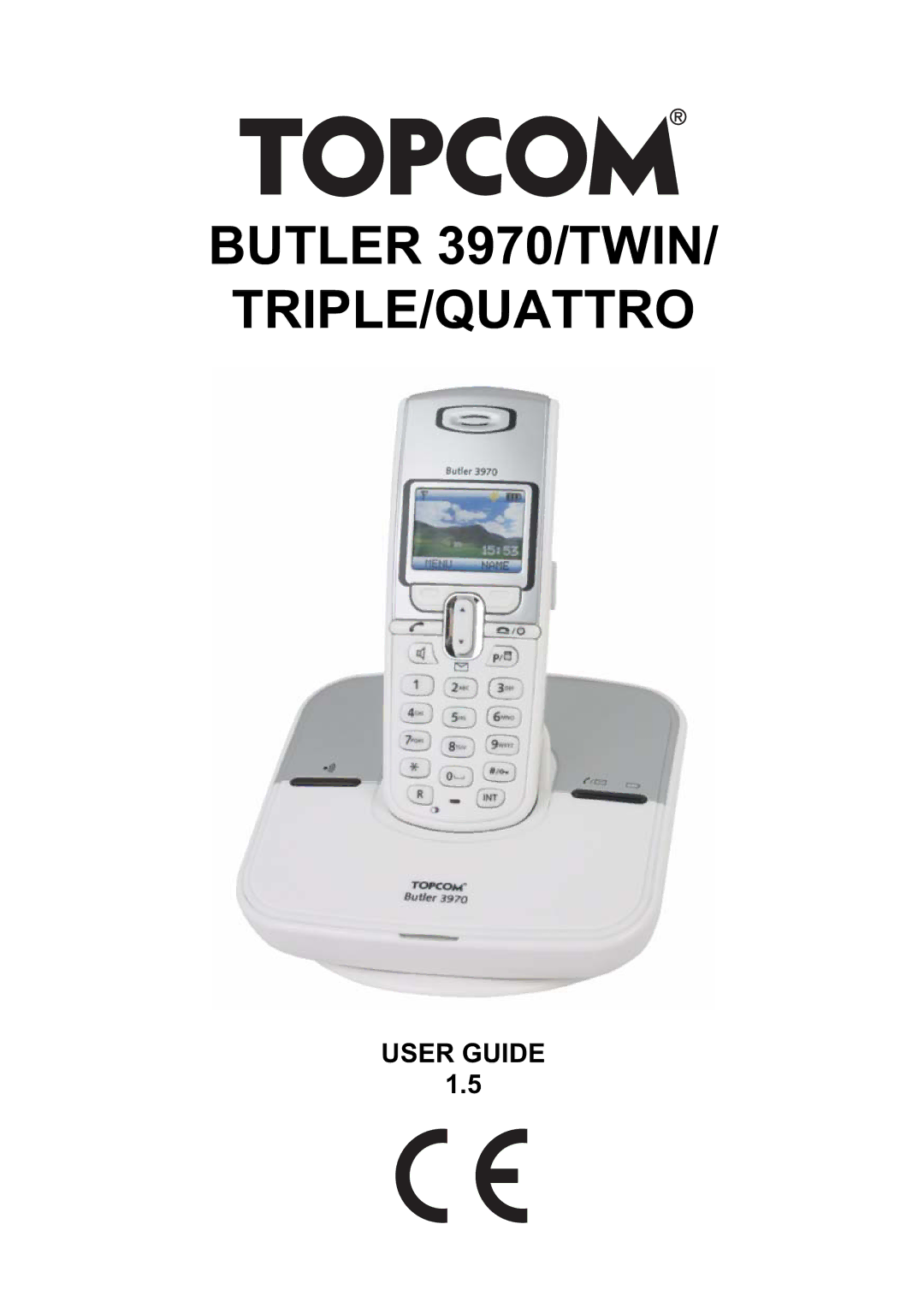 Topcom manual Butler 3970/TWIN TRIPLE/QUATTRO 