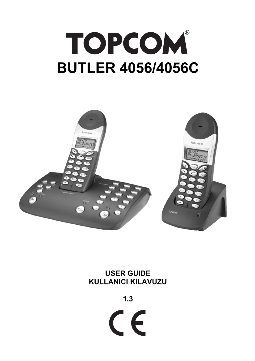 Topcom manual Butler 4056/4056C 