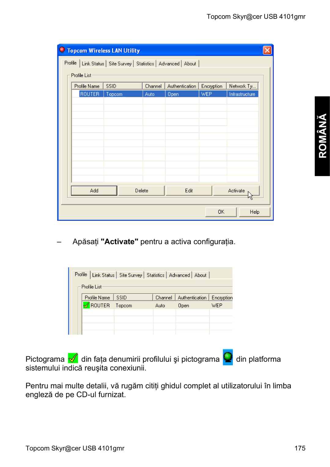 Topcom 4101GMR manual do utilizador Topcom Skyr@cer USB 4101gmr 175 