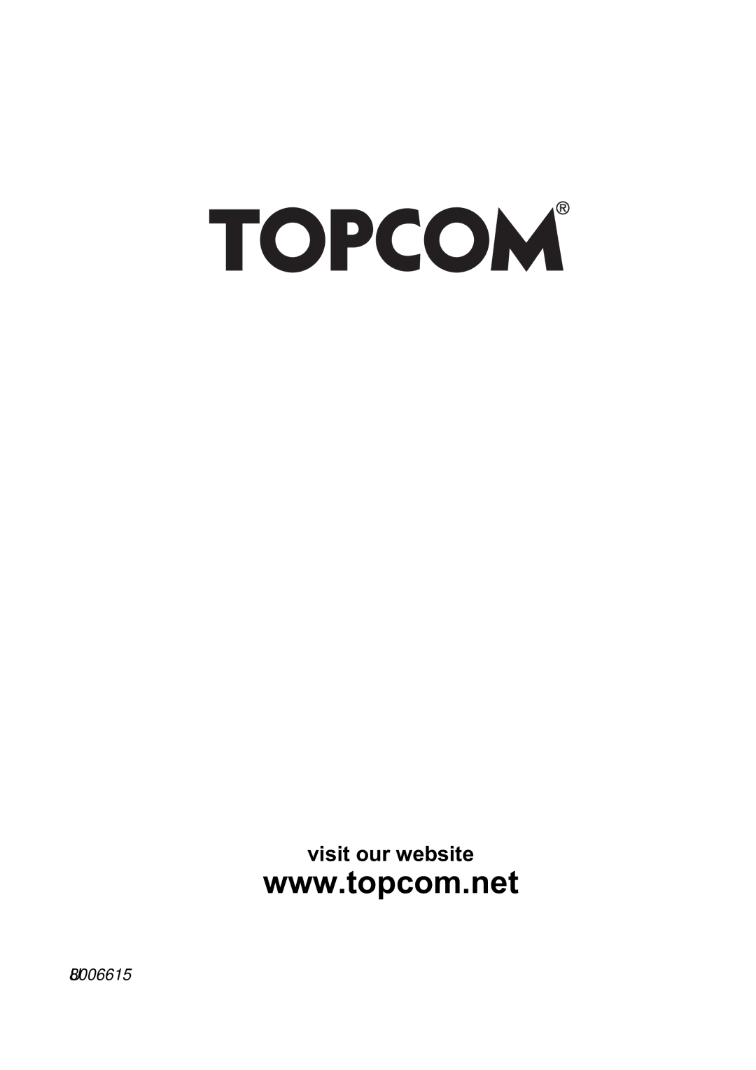 Topcom 4812 USB VOIP manual Visit our website 