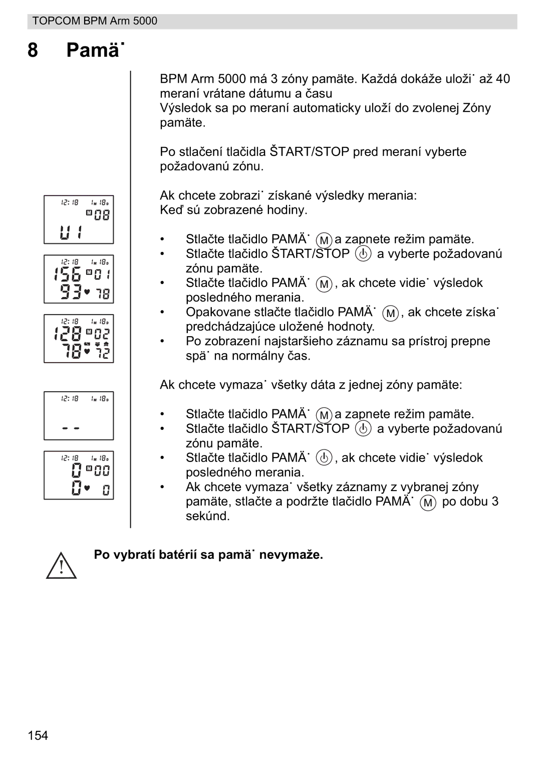 Topcom 5000 manual do utilizador Pamä 