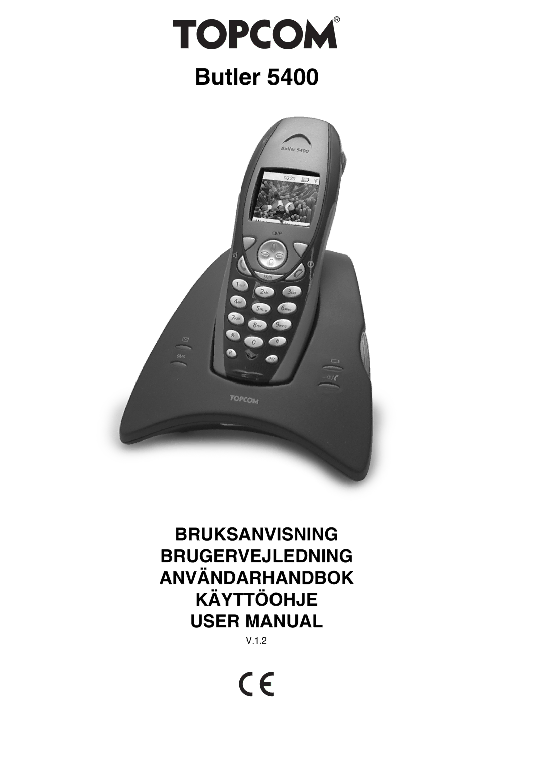 Topcom 5400 user manual Butler 