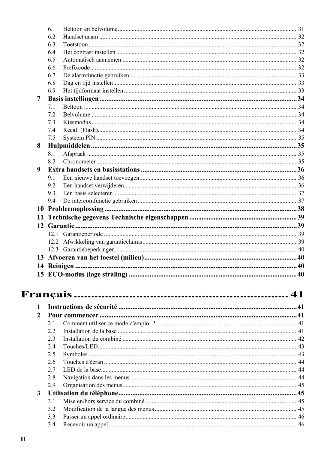 Topcom 5710 manual Français 