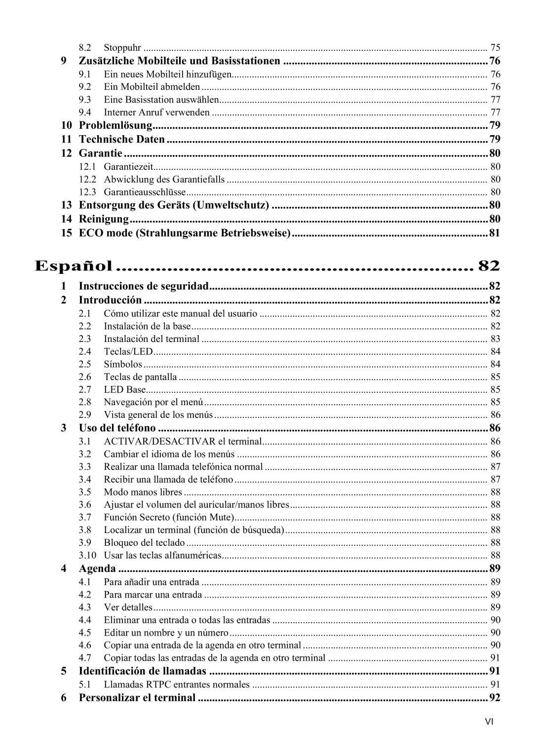 Topcom 5710 manual Español 