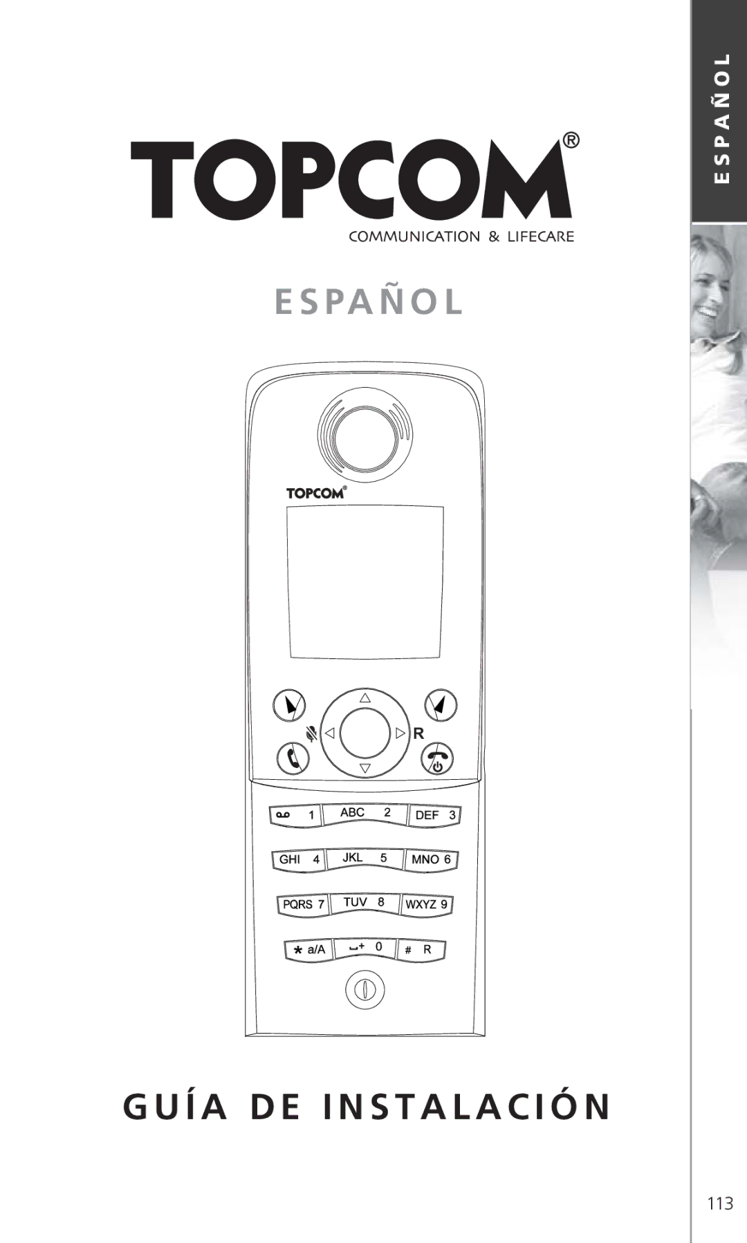 Topcom 6000 manual Pa Ñ O L, P a Ñ O L 