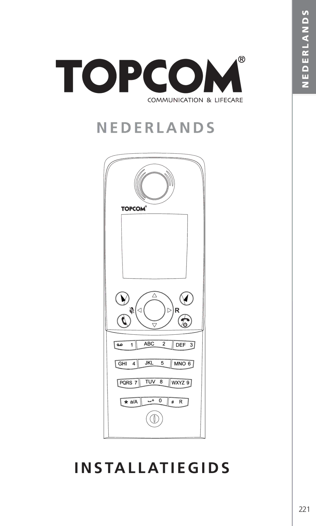 Topcom 6000 manual D E R L a N D S 