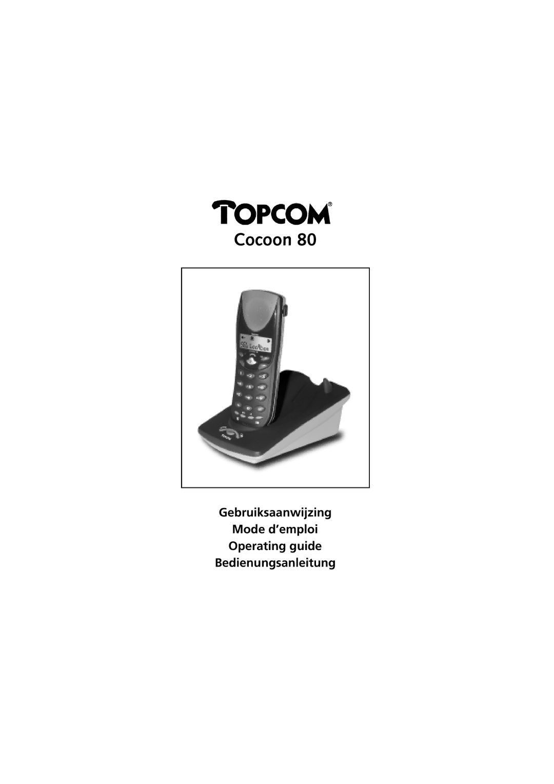 Topcom 80 manual Cocoon 