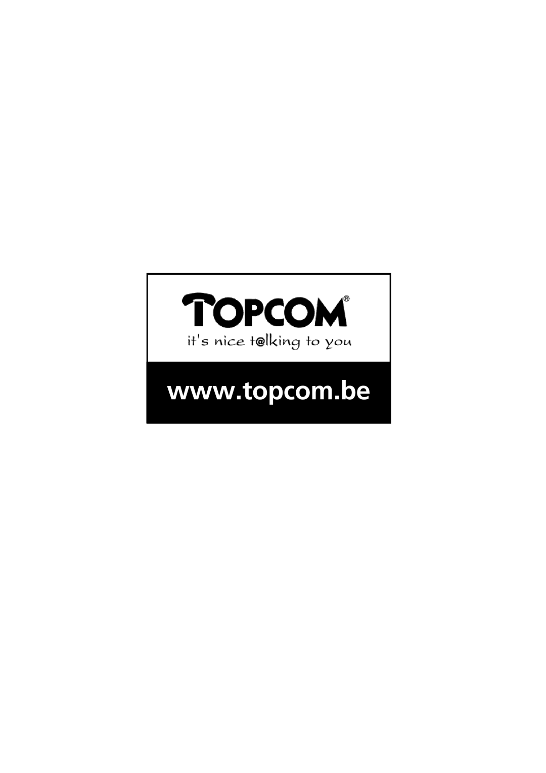 Topcom 80 manual 